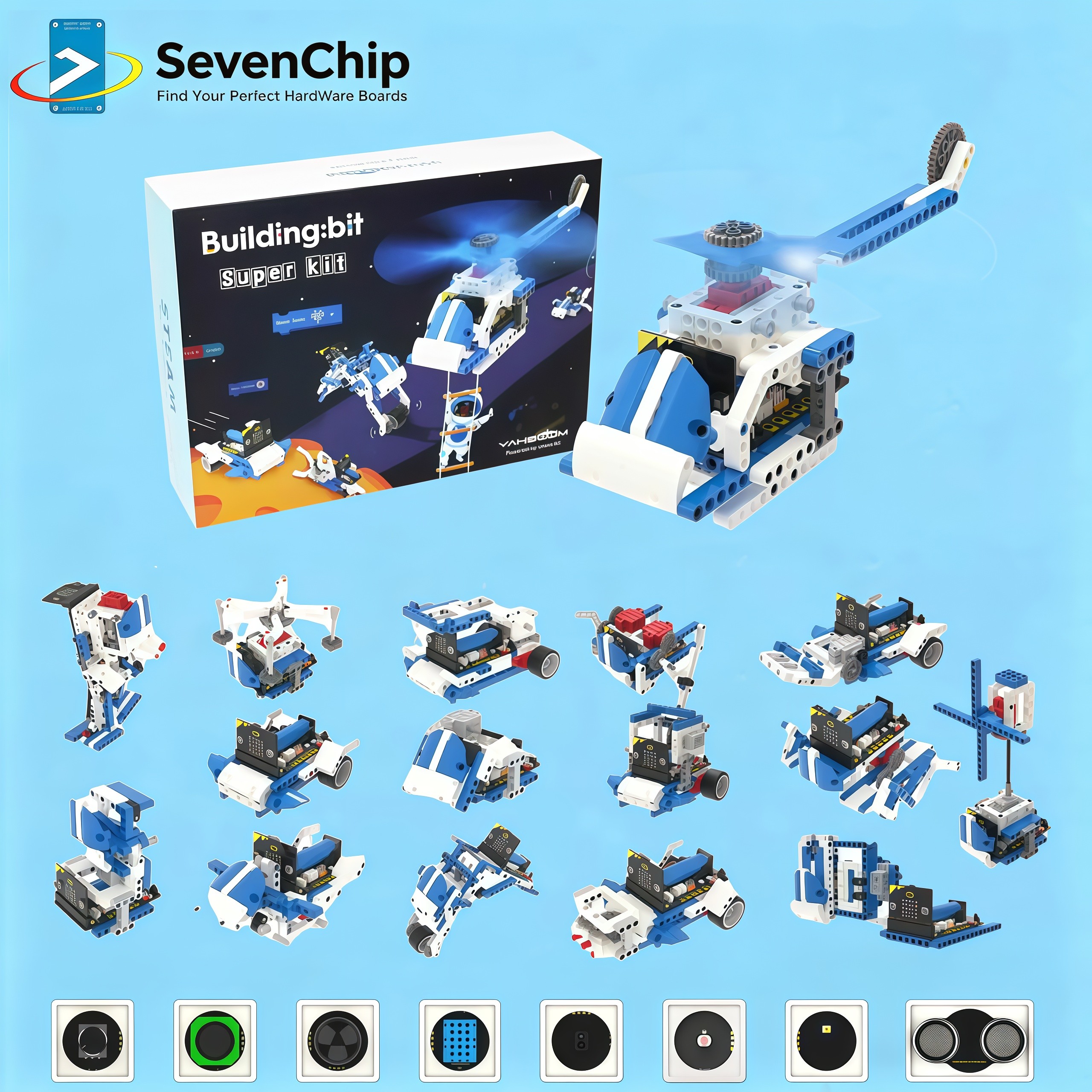 BBC Microbit V2 Building Block - مراجعة Science Robotics وسعره