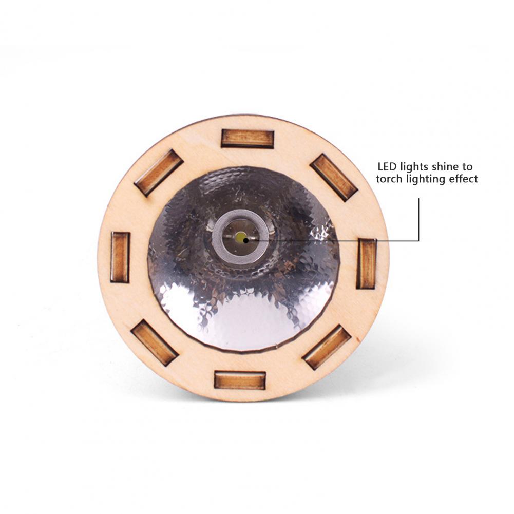 Wooden DIY Flashlight Puzzle K - مراجعة Science Project Physics وسعره