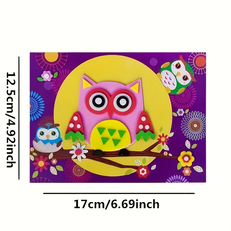 Children's 3D Stickers, 10 Ran - مراجعة Science Project وسعره
