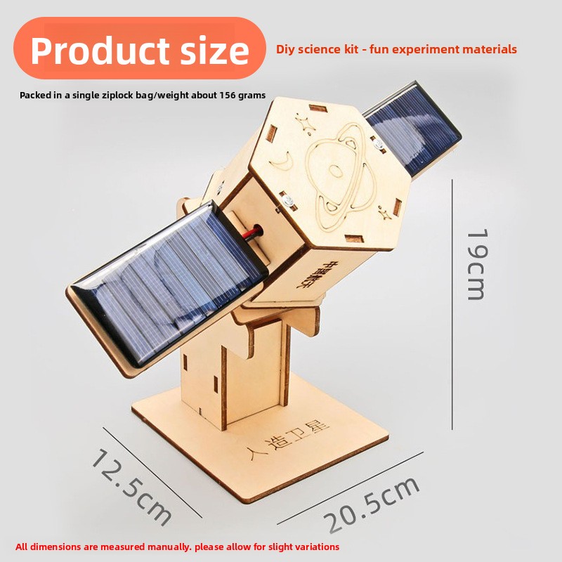 DIY Wooden Solar Satellite Mod - مراجعة Science And Invention وسعره