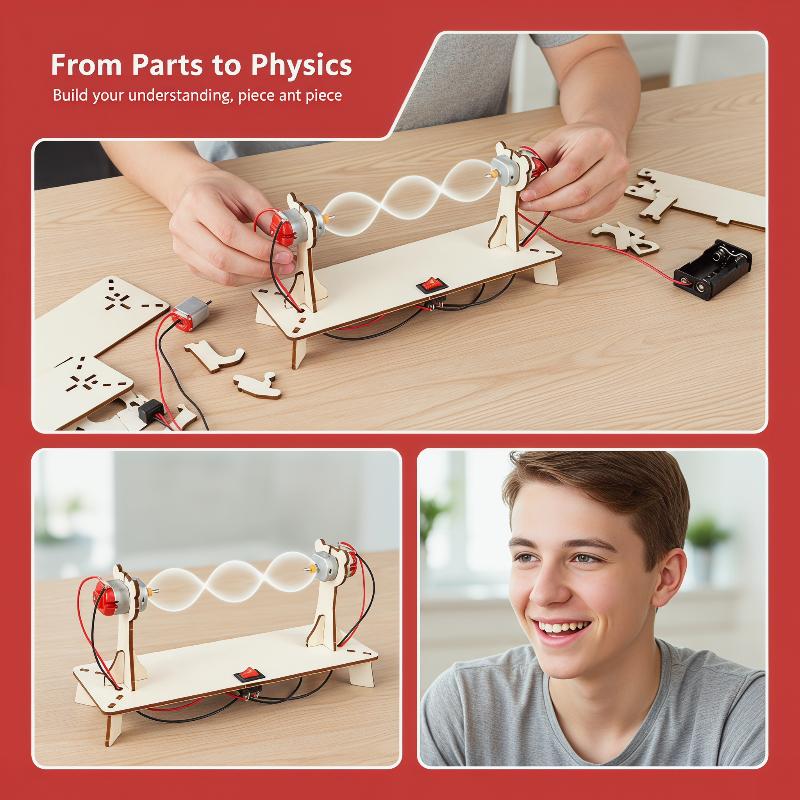 STEM Physics Experiment Model  - مراجعة Science Project وسعره
