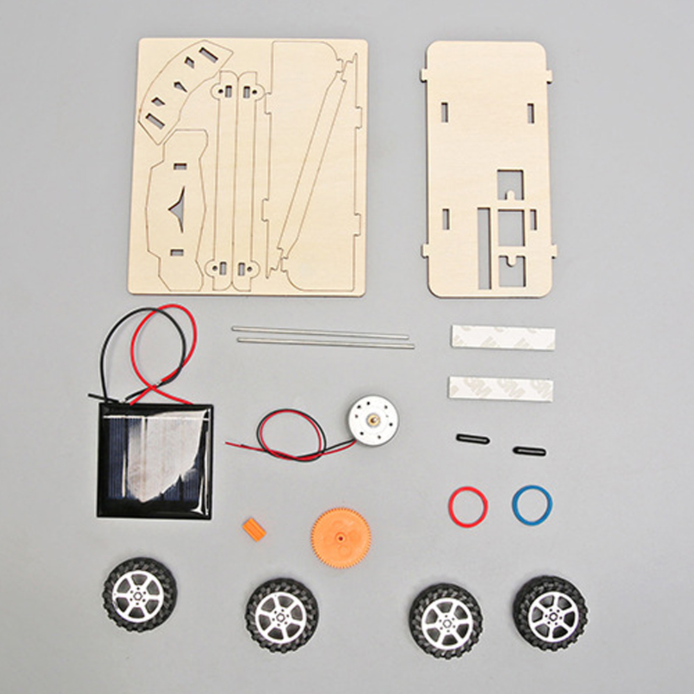 Assemble Solar DIY Car Motor R - مراجعة Science And Invention وسعره
