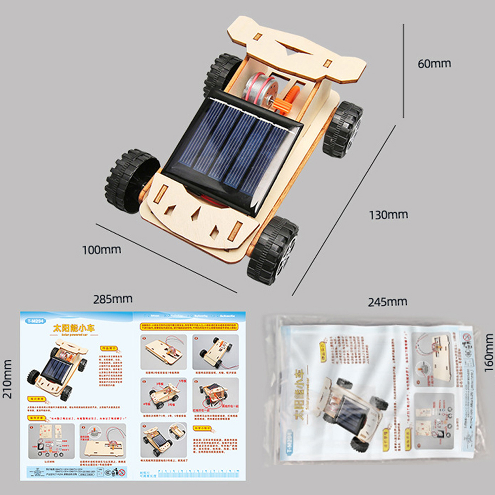 Assemble Solar DIY Car Motor R - مراجعة Science And Invention وسعره