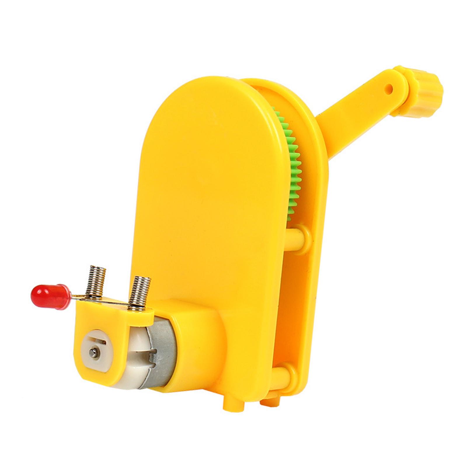Hand Crank Electric Generator  - مراجعة Science Project Physics وسعره