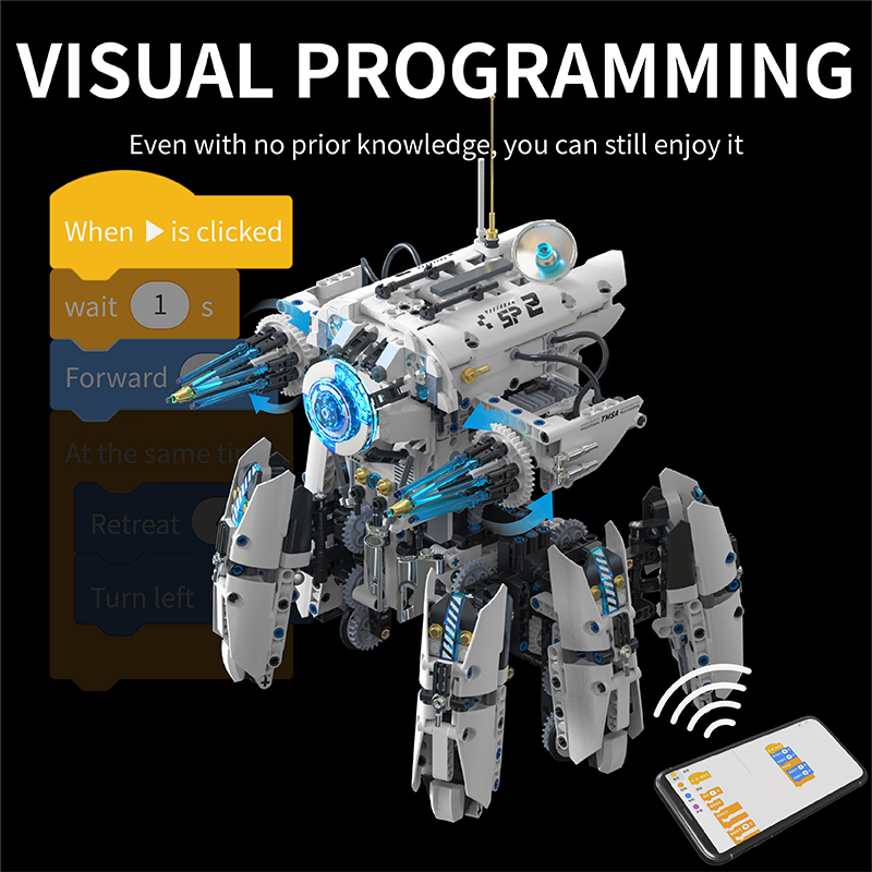 Technical Programming Hexapod  - مراجعة Science Robotics وسعره
