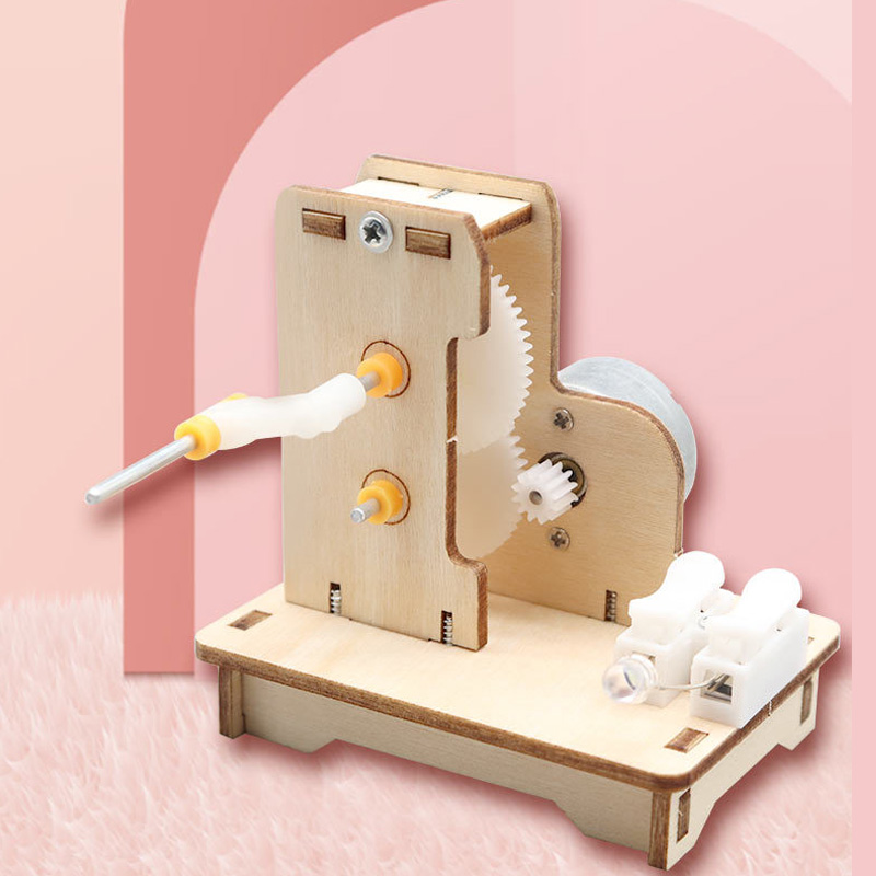 DIY Mini Hand Generator DIY Sc - مراجعة Science Project وسعره
