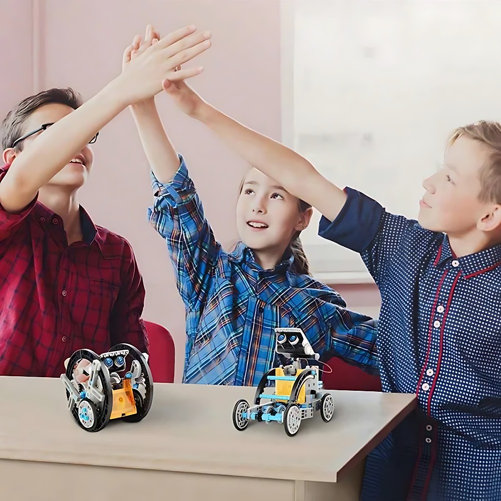 Solar Robot Building Blocks 12 - مراجعة Science Robotics وسعره