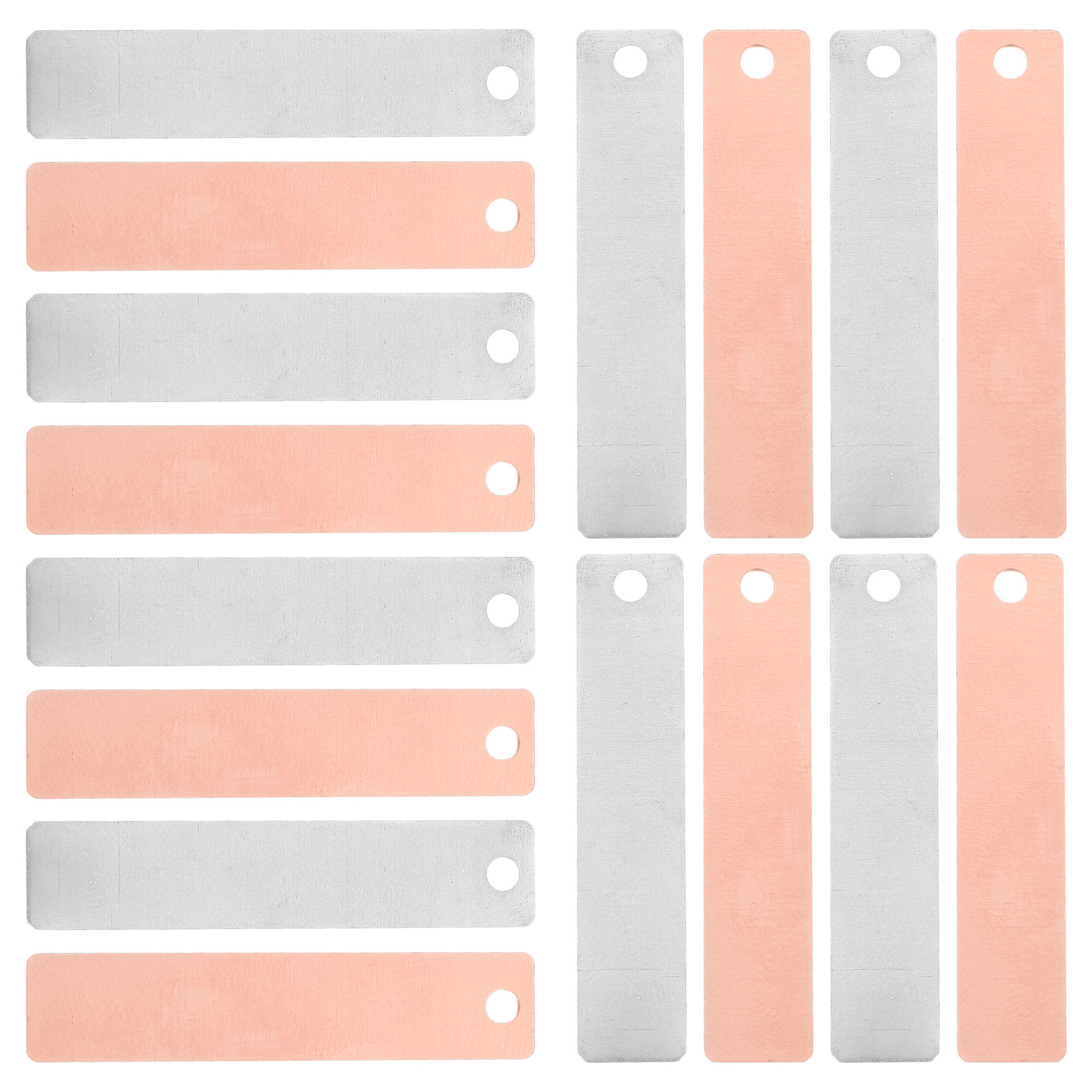 1 Set Zinc Copper Strips For F - مراجعة Science Project وسعره