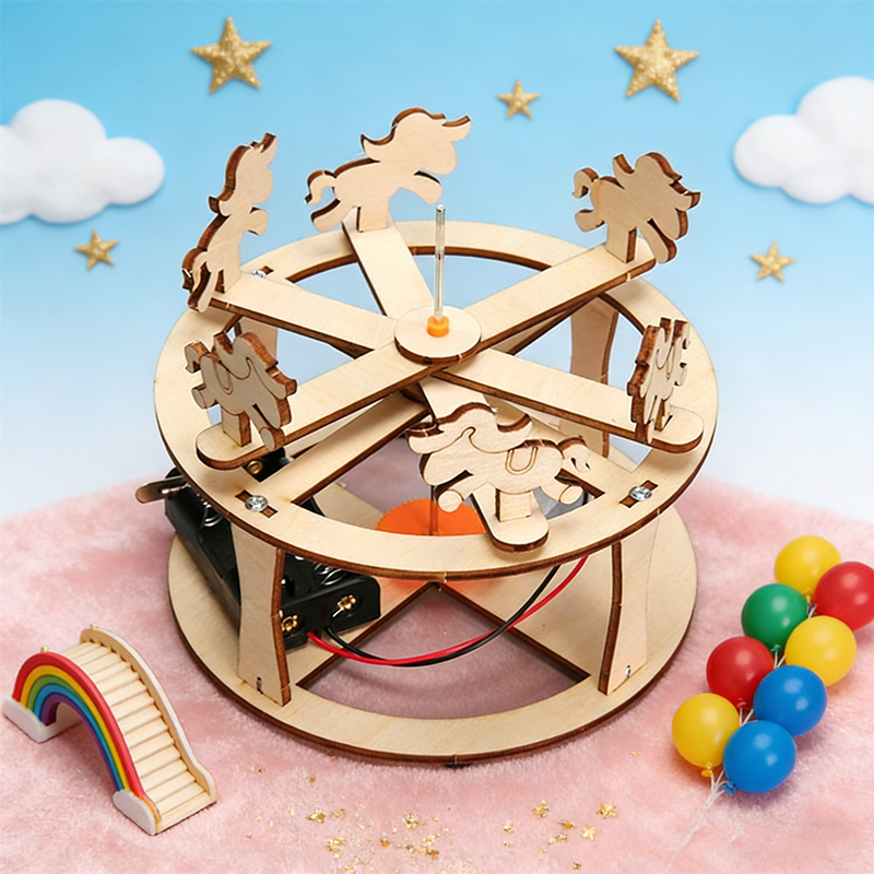 HUAHUABuild Your Own Carousel  - مراجعة Science Project وسعره