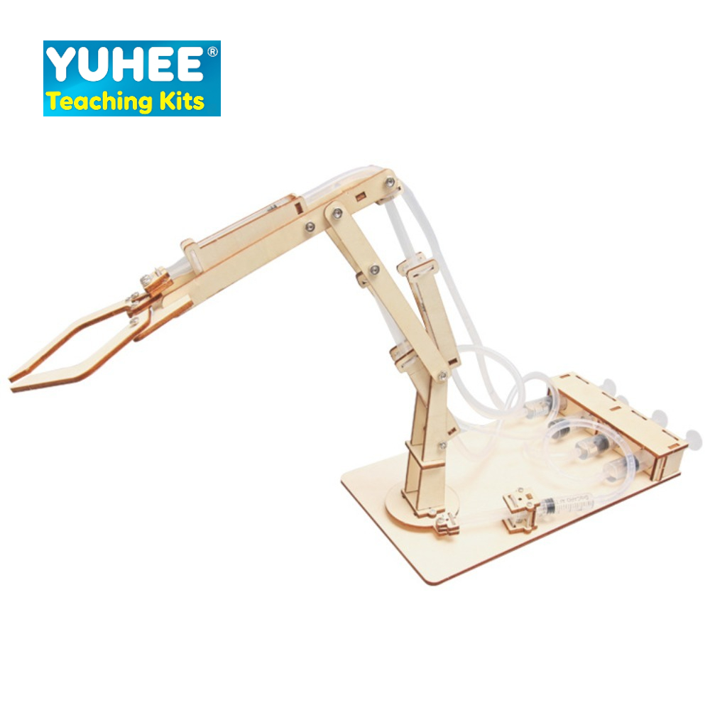 DIY Hydraulic Mechanical Arm K - مراجعة Science Project Physics وسعره