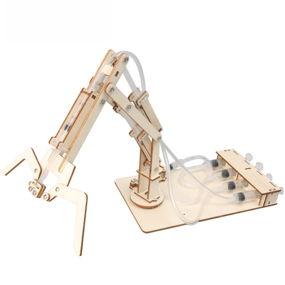 DIY Hydraulic Mechanical Arm K - مراجعة Science Project Physics وسعره