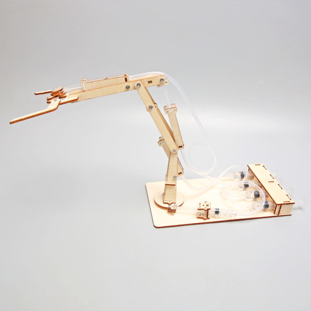 DIY Hydraulic Mechanical Arm K - مراجعة Science Project Physics وسعره