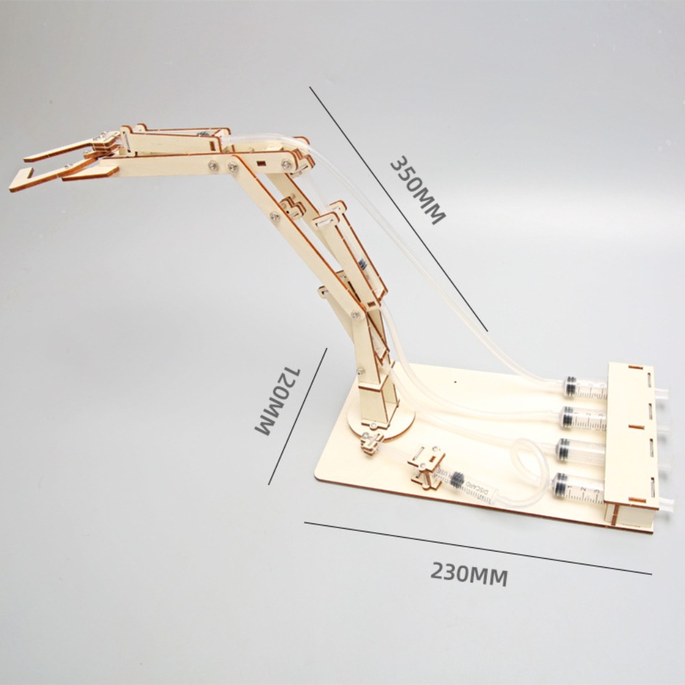 DIY Hydraulic Mechanical Arm K - مراجعة Science Project Physics وسعره