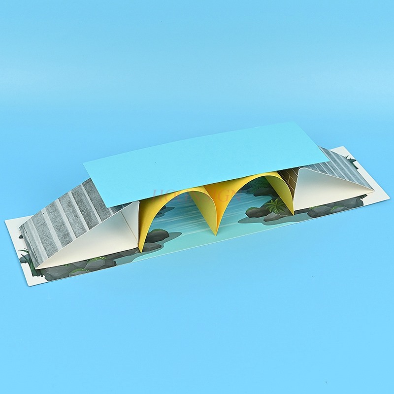 Paper bridge handmade DIY scie - مراجعة Science And Invention وسعره