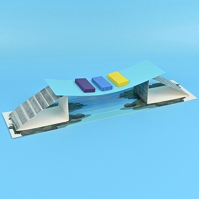 Paper bridge handmade DIY scie - مراجعة Science And Invention وسعره