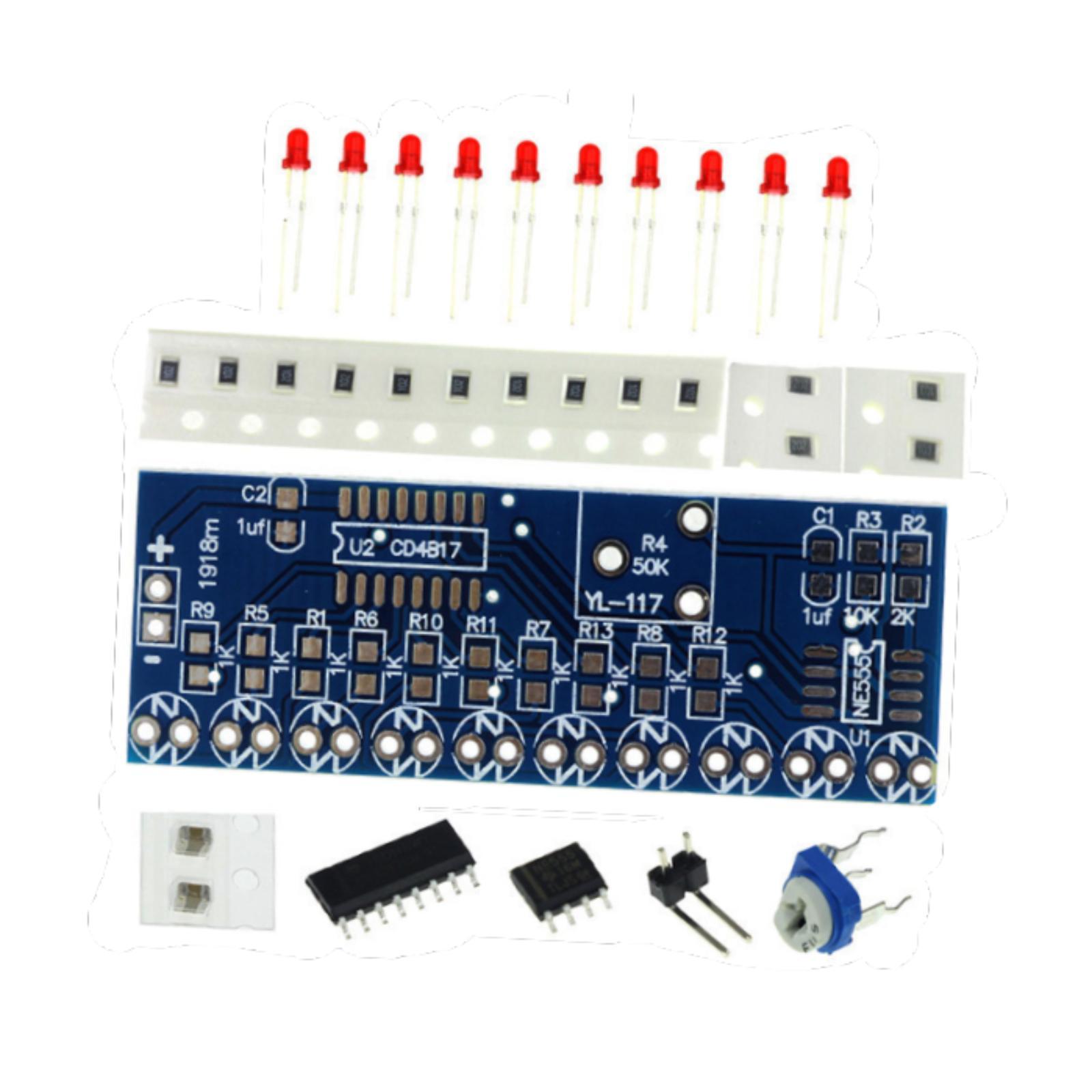 Running Light Board DIY Electr - مراجعة Science Hobby Kit وسعره