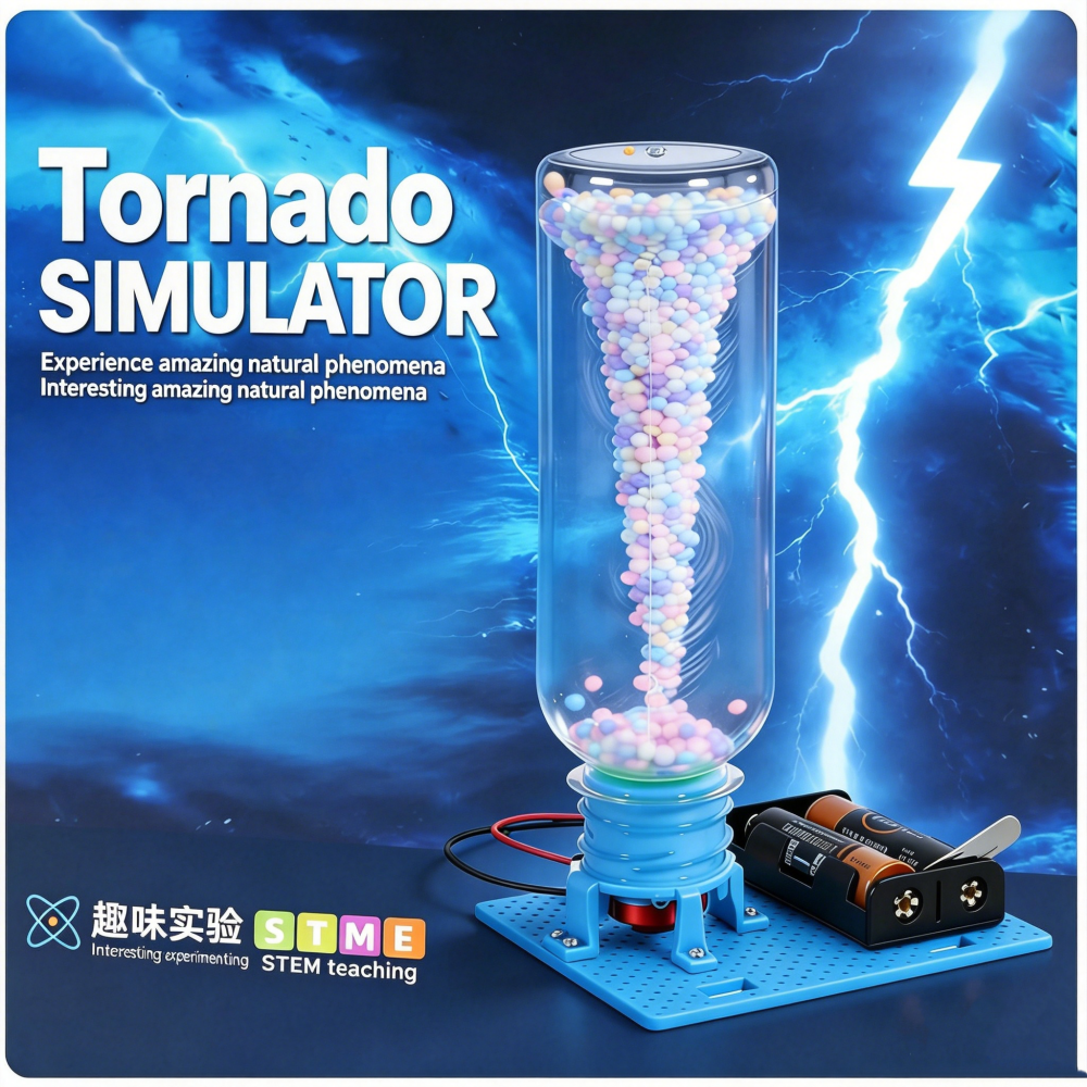 Electric Tornado Maker DIY STE - مراجعة Science Hobby Kit وسعره