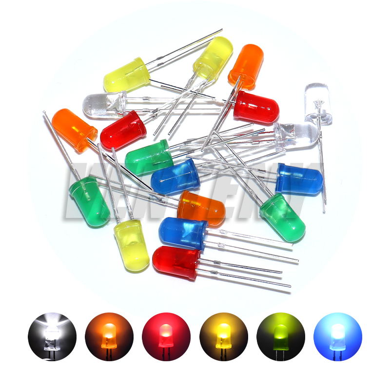 5mm Diffused LED Diode Kit Lam - مراجعة Science Hobby Kit وسعره