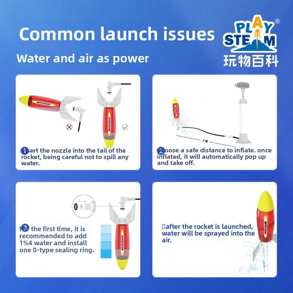 Water Rocket Science Experimen - مراجعة Science Project Physics وسعره