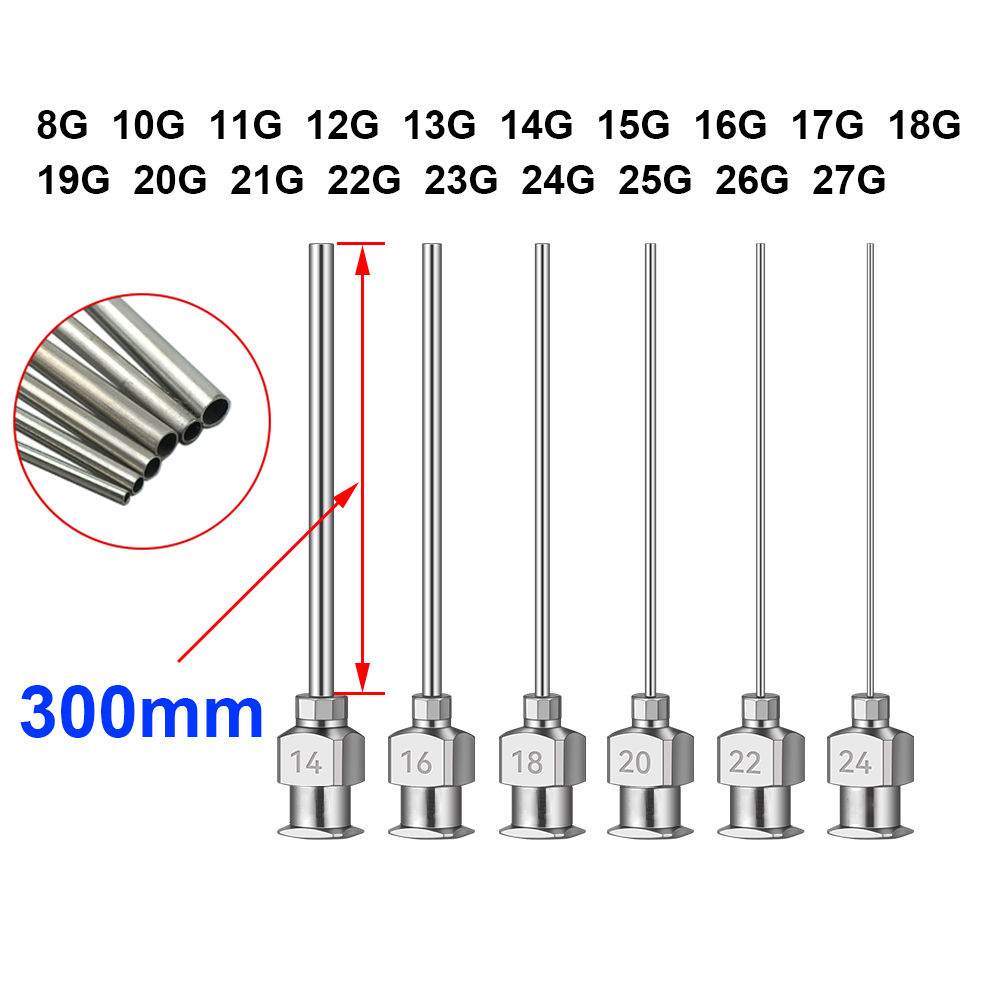 12pcs SUS304  300mm Long Blunt - مراجعة Hobby Science Lab وسعره