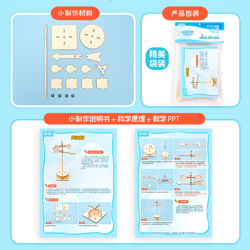 DIY FWind Vane Model Science T - مراجعة Science Project وسعره
