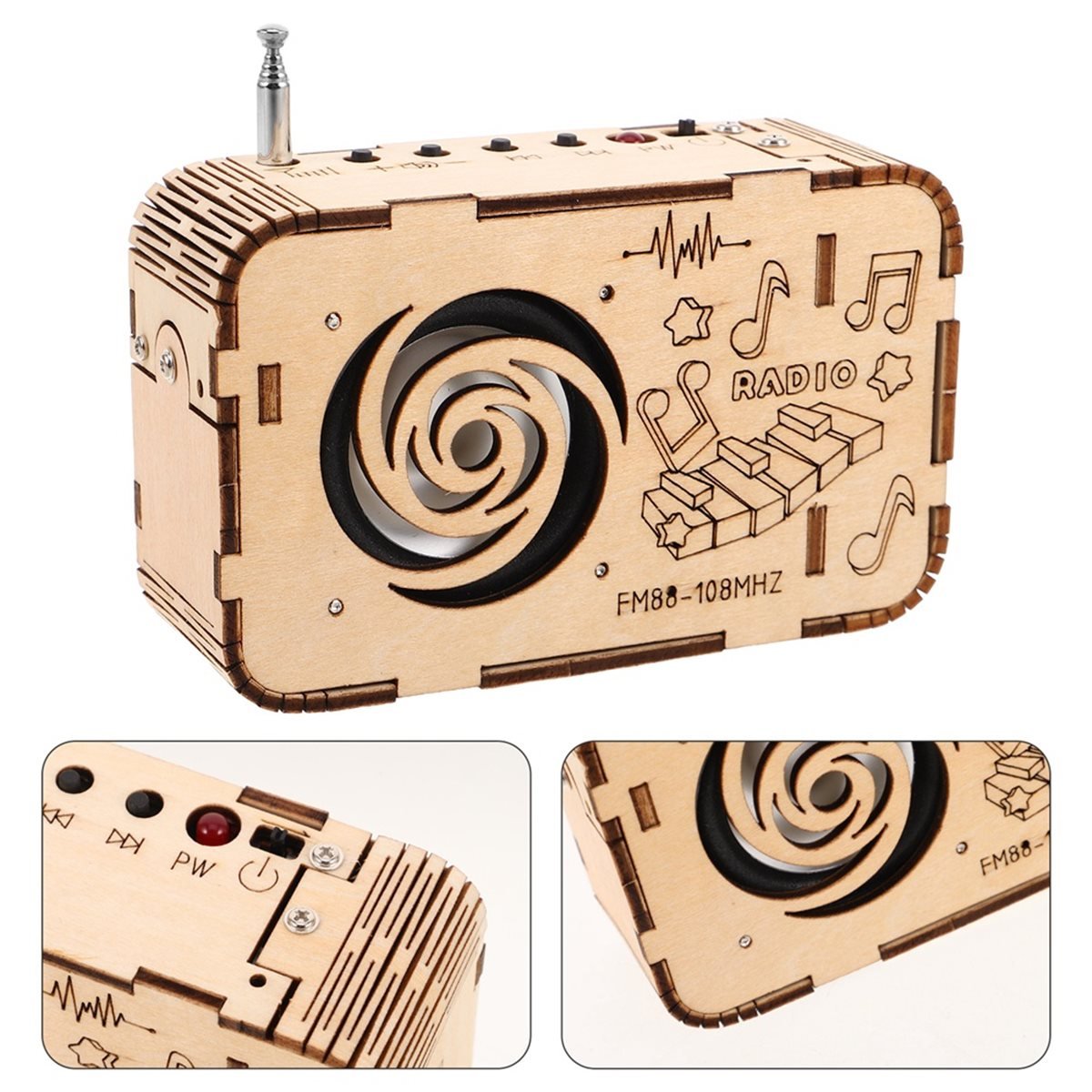 DT57 LATEST MODEL 88-108MHZ DI - مراجعة Science Project Physics وسعره