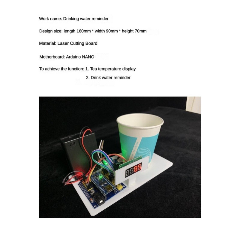 Drink Water Reminder Robot Han - مراجعة Science Robotics وسعره