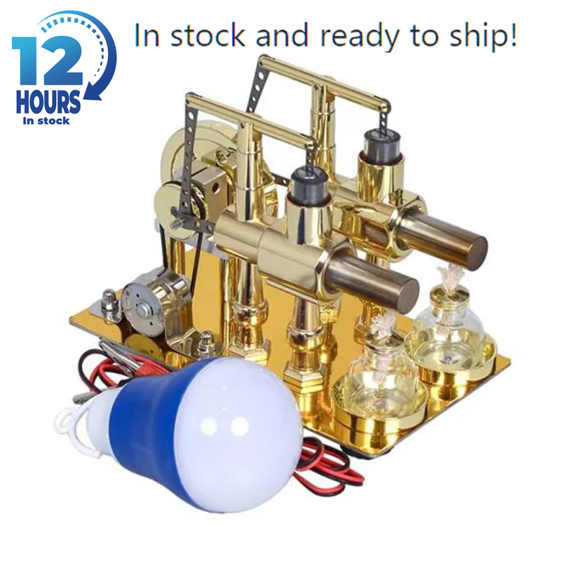 Two Cylinder Stirling Engine M - مراجعة Science And Invention وسعره