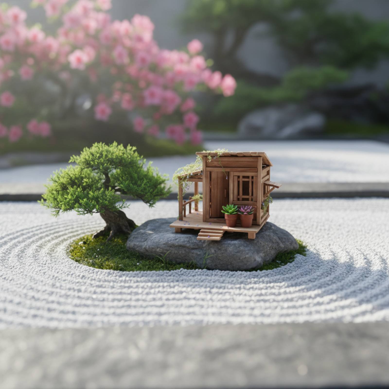 DIY Bamboo House Kit Relaxing  - مراجعة Science Hobby Kit وسعره