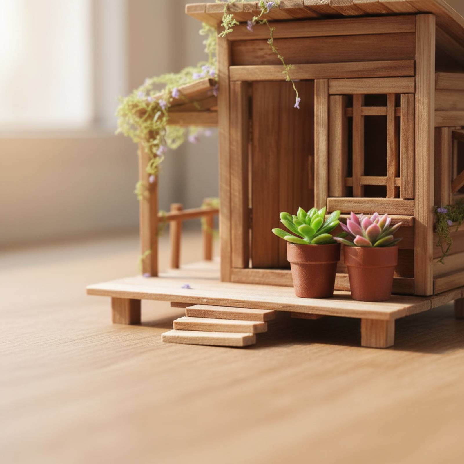 DIY Bamboo House Kit Relaxing  - مراجعة Science Hobby Kit وسعره