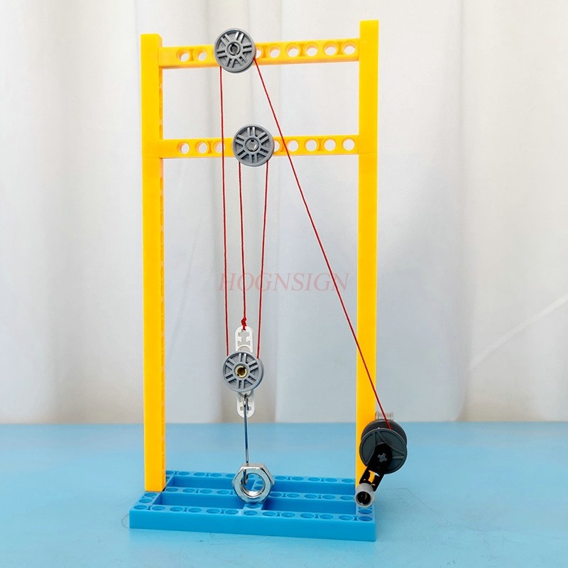 1set Pulley block physical sci - مراجعة Science And Invention وسعره