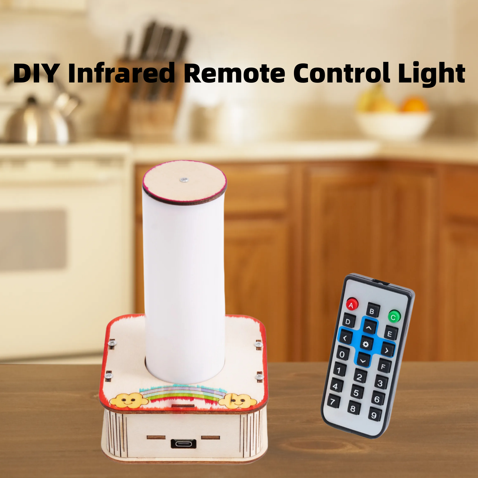 DIY Infrared Remote Control Li - مراجعة Science Project Physics وسعره