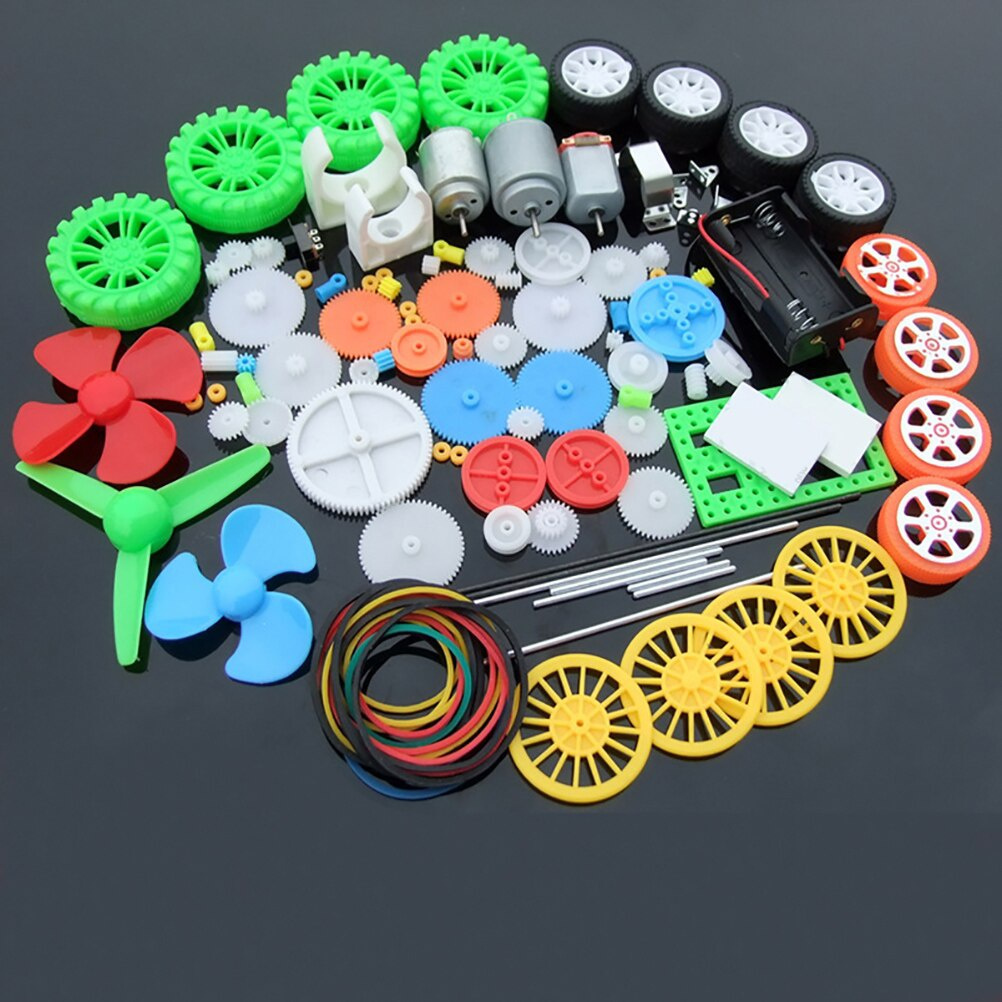 112pcs DC Motor Kit Electric M - مراجعة Science Project وسعره