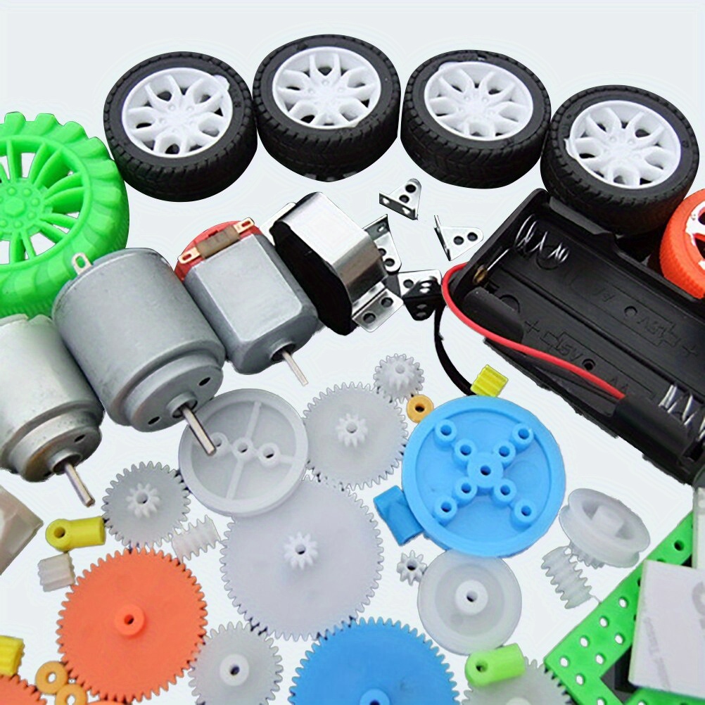 112pcs DC Motor Kit Electric M - مراجعة Science Project وسعره