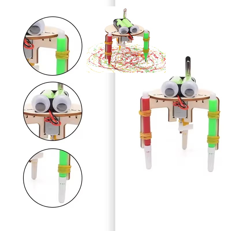 DIY Graffiti Robot for Kids Cr - مراجعة Science And Invention وسعره